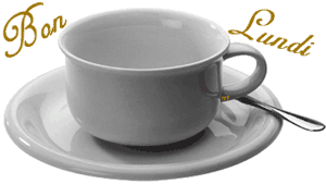 Gif animé Bon lundi café